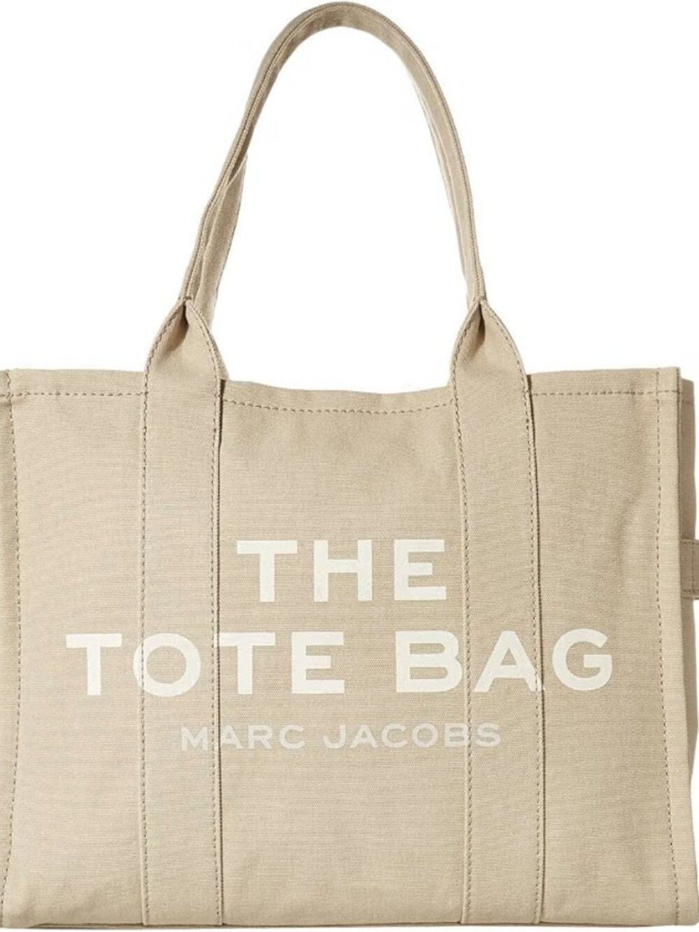 Marc Jacobs Women's The Large Tote Bag, Beige, Tan,  NWT